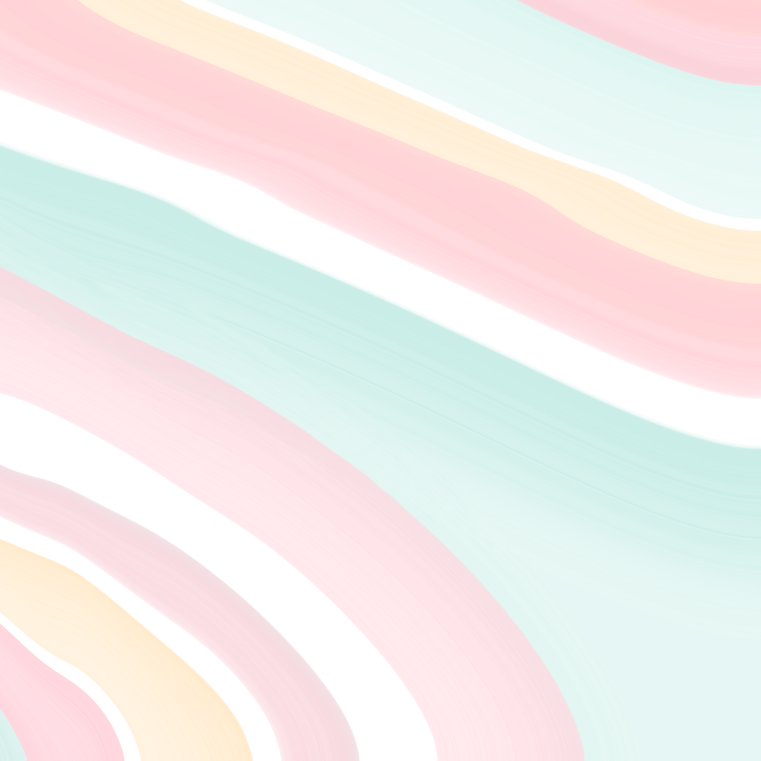 Pastel Wavy Brush Strokes